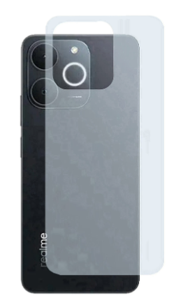 realeme note70 back skin hd clear & mate execellent quality
