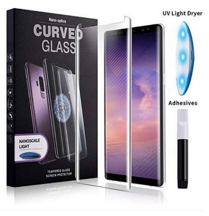 uv glass for edge ,curve mobile phone model